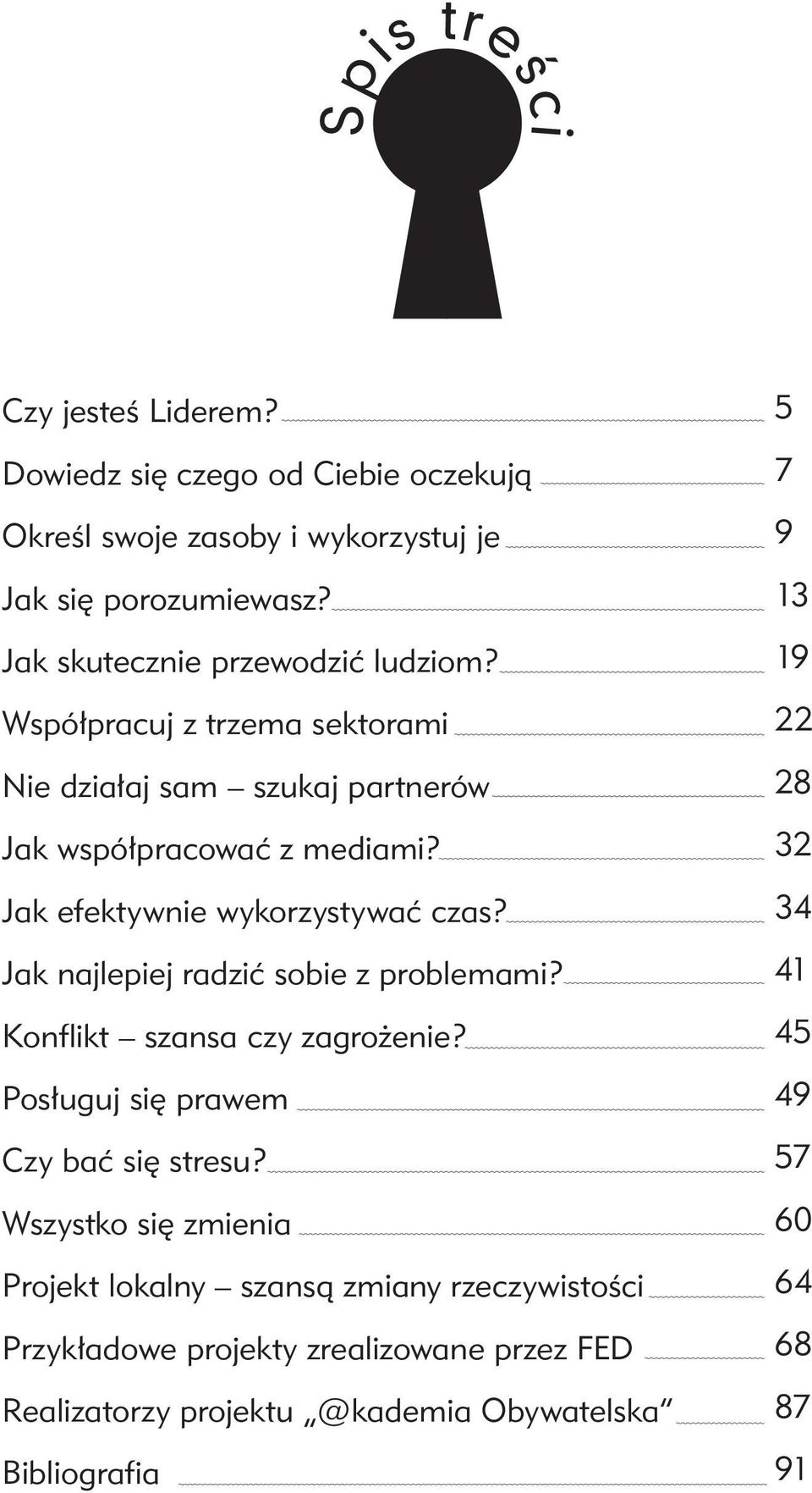 Jak efektywnie wykorzystywać czas? Jak najlepiej radzić sobie z problemami? Konflikt szansa czy zagrożenie? Posługuj się prawem Czy bać się stresu?