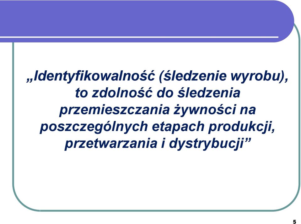 przemieszczania żywności na