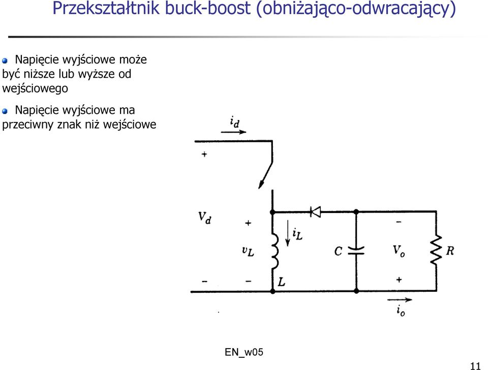 wyjściowe może być niższe lub wyższe od