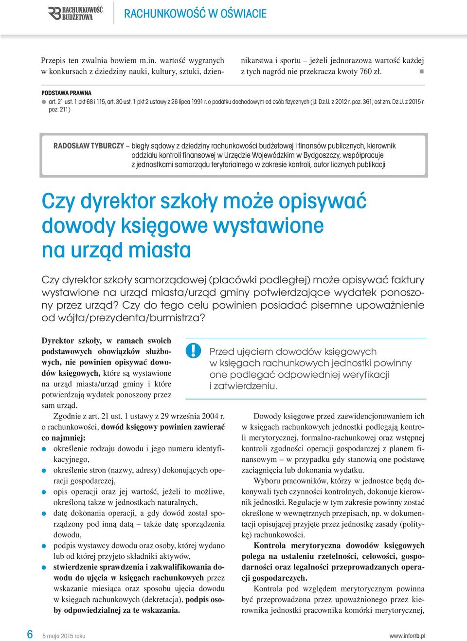 361; ost.zm. Dz.U. z 2015 r. poz.