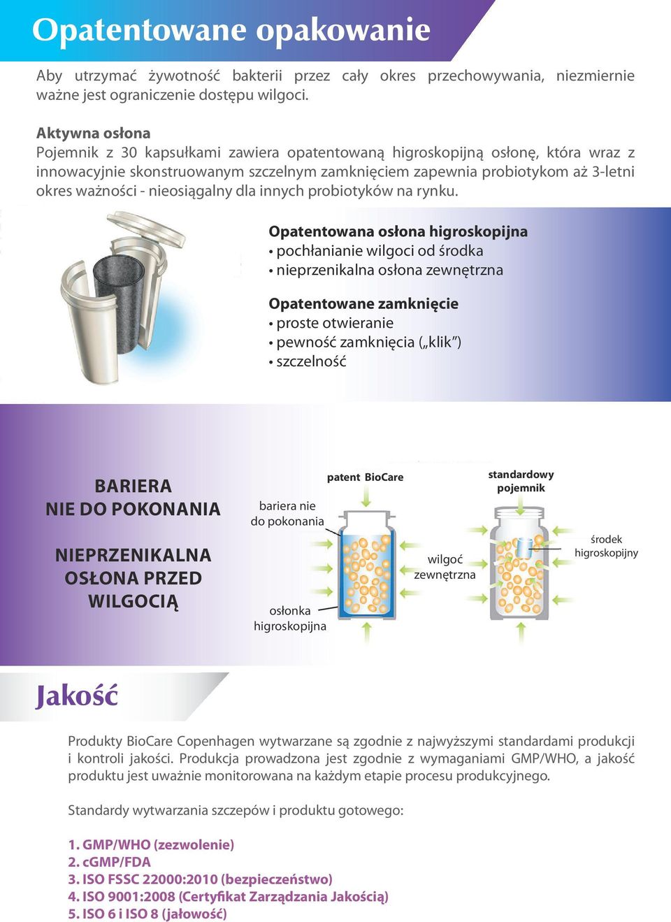 nieosiągalny dla innych probiotyków na rynku.