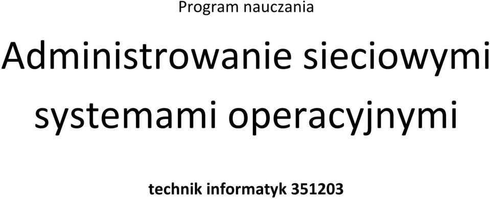 sieciowymi systemami