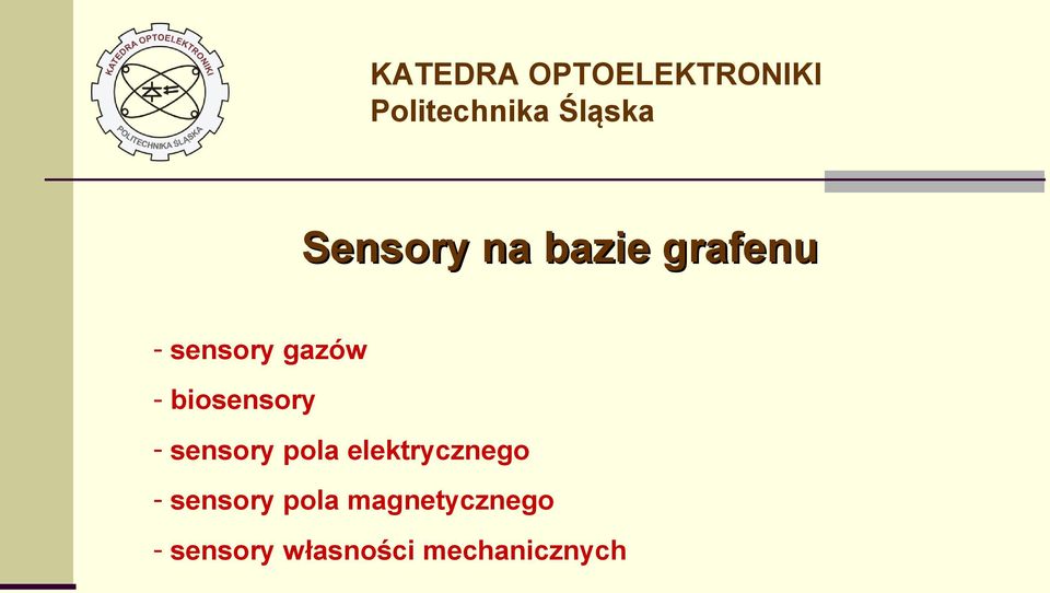 elektrycznego - sensory pola