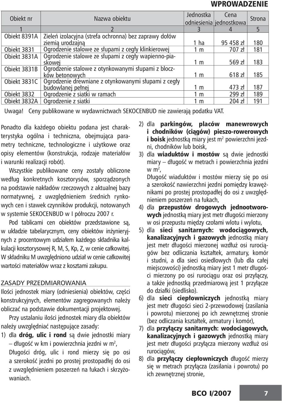 otynkowanymi słupami z cegły budowlanej pełnej 1 m 473 zł 187 Obiekt 3832 Ogrodzenie z siatki w ramach 1 m 299 zł 189 Obiekt 3832A Ogrodzenie z siatki 1 m 204 zł 191 Uwaga!