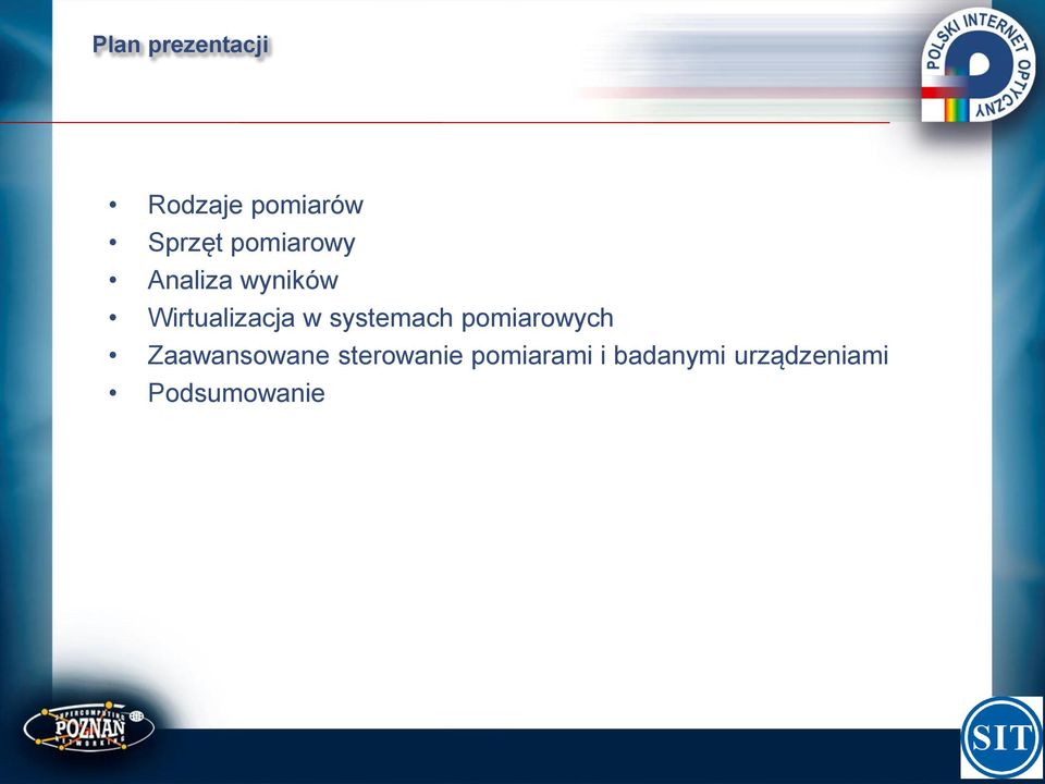systemach pomiarowych Zaawansowane
