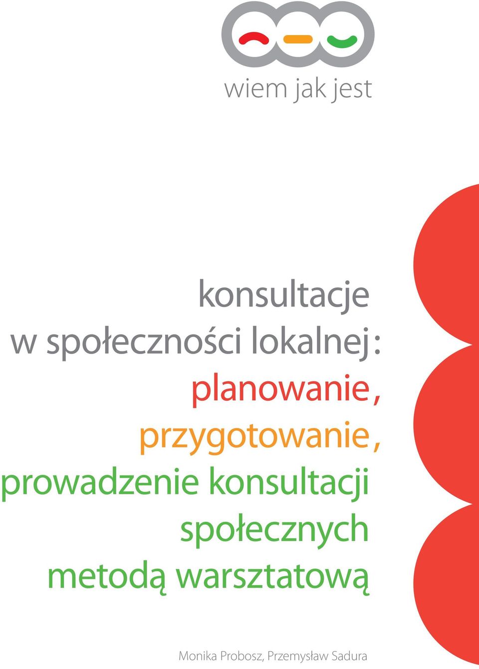 konsultacji społecznych metodą