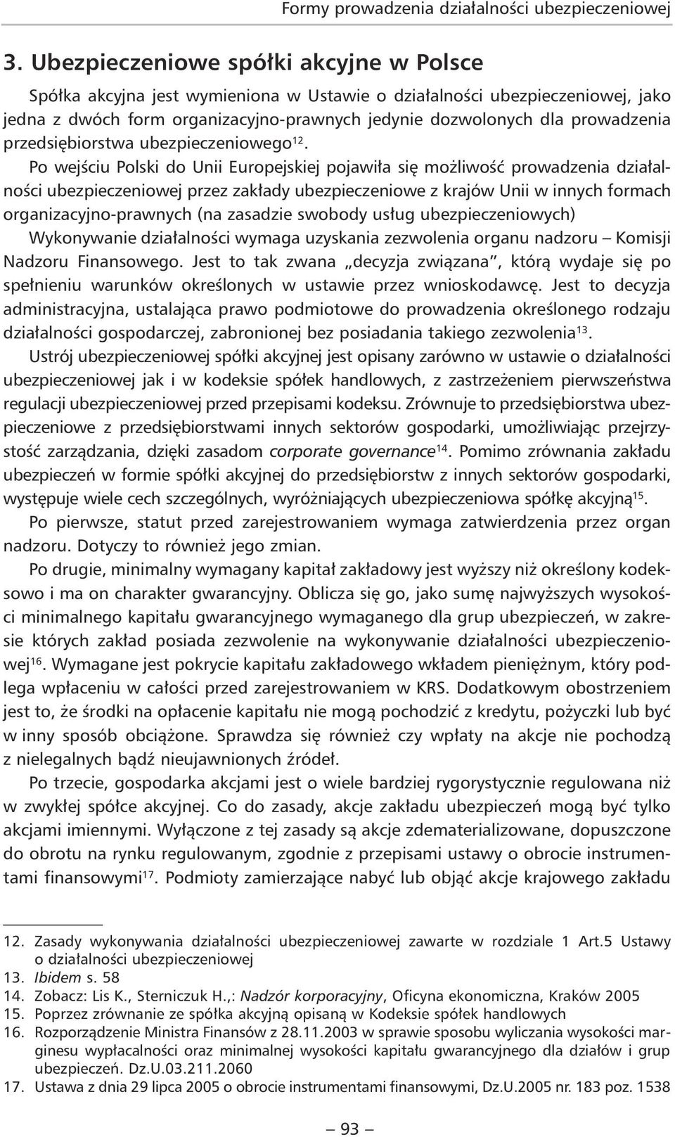 przedsiębiorstwa ubezpieczeniowego 12.