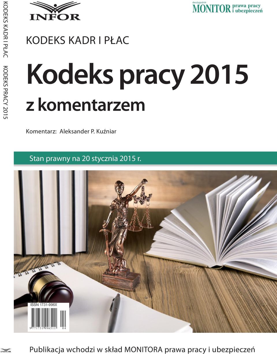 Aleksander P. Kuźniar Stan prawny na 20 stycznia 2015 r.