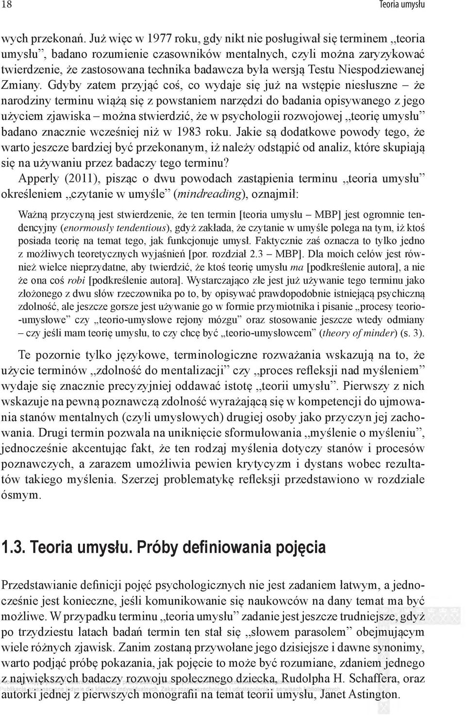 Testu Niespodziewanej Zmiany.