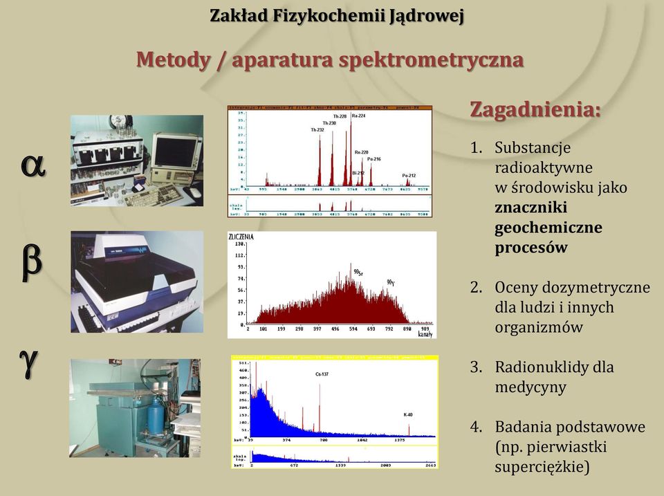 Substancje radioaktywne w środowisku jako znaczniki geochemiczne