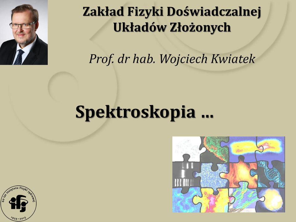 Złożonych Prof. dr hab.