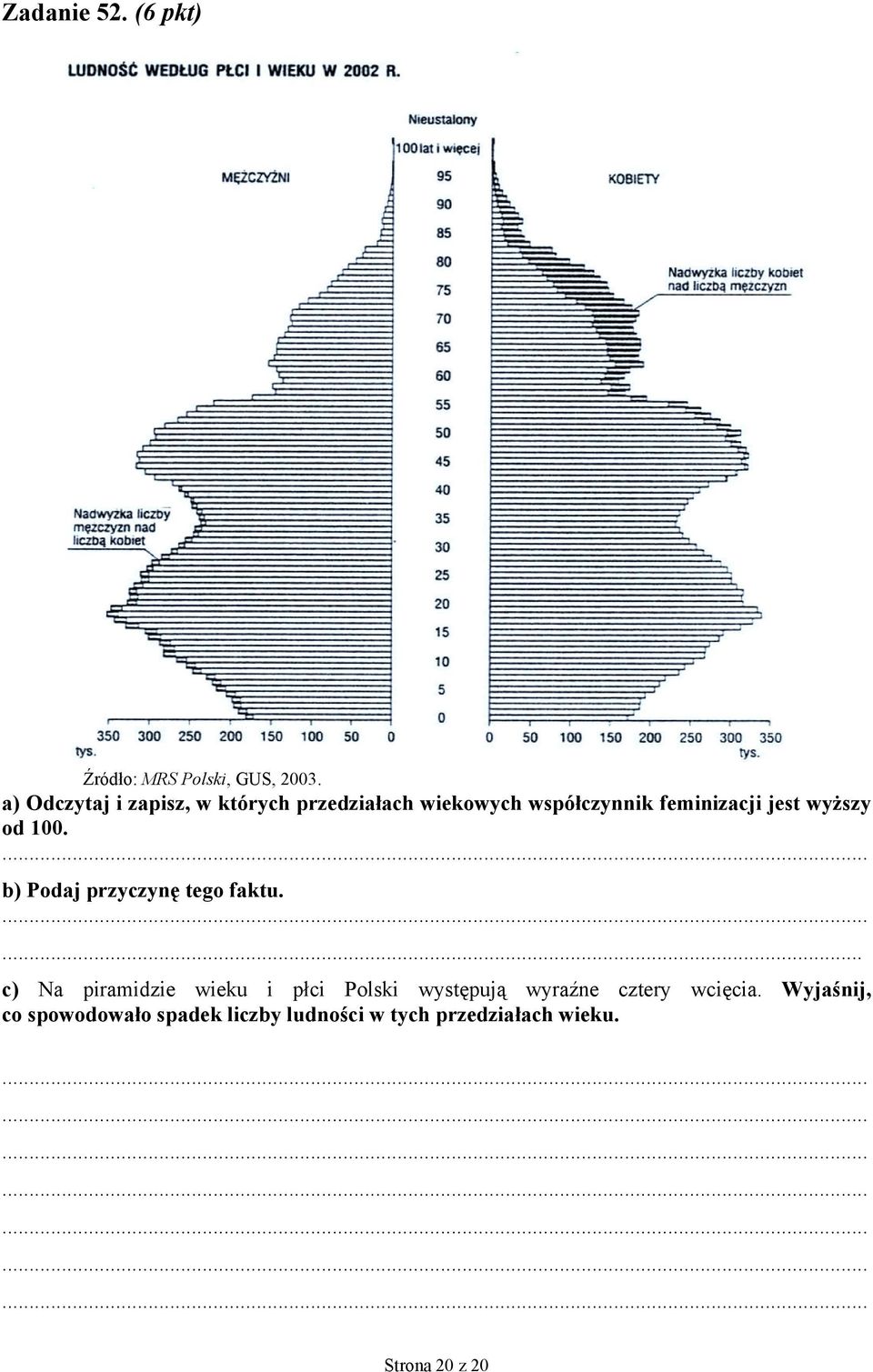 wyższy od 100. b) Podaj przyczynę tego faktu.