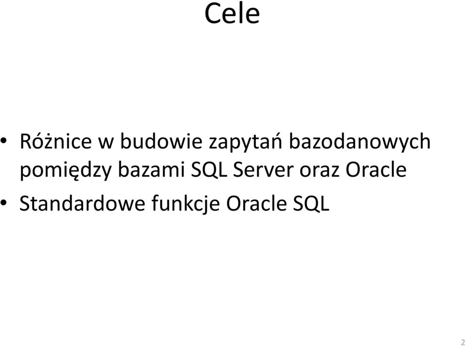 pomiędzy bazami SQL Server