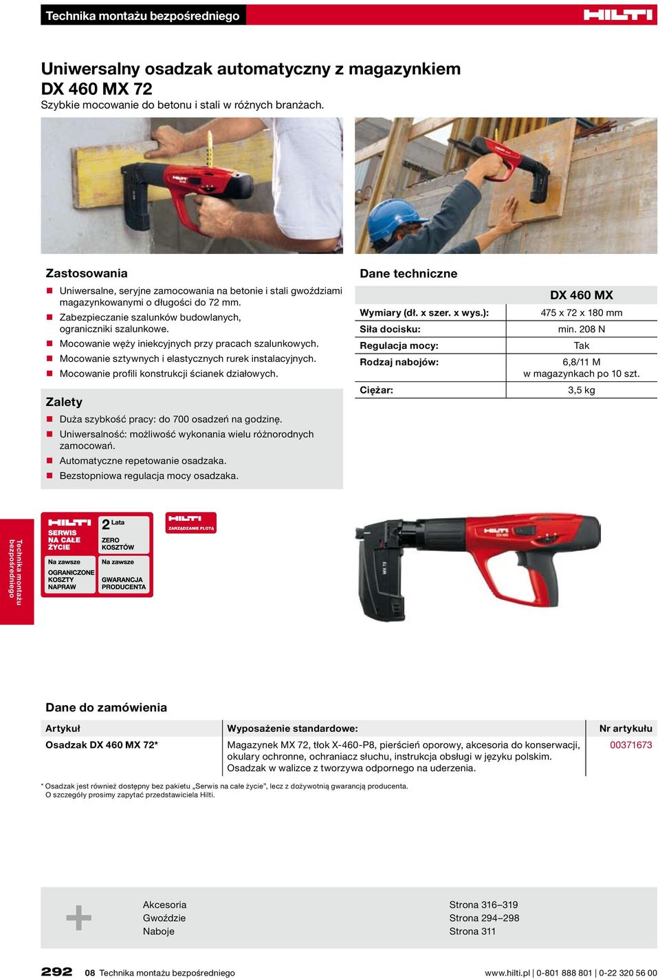 Mocowanie węży iniekcyjnych przy pracach szalunkowych. Mocowanie sztywnych i elastycznych rurek instalacyjnych. Mocowanie profili konstrukcji ścianek działowych.