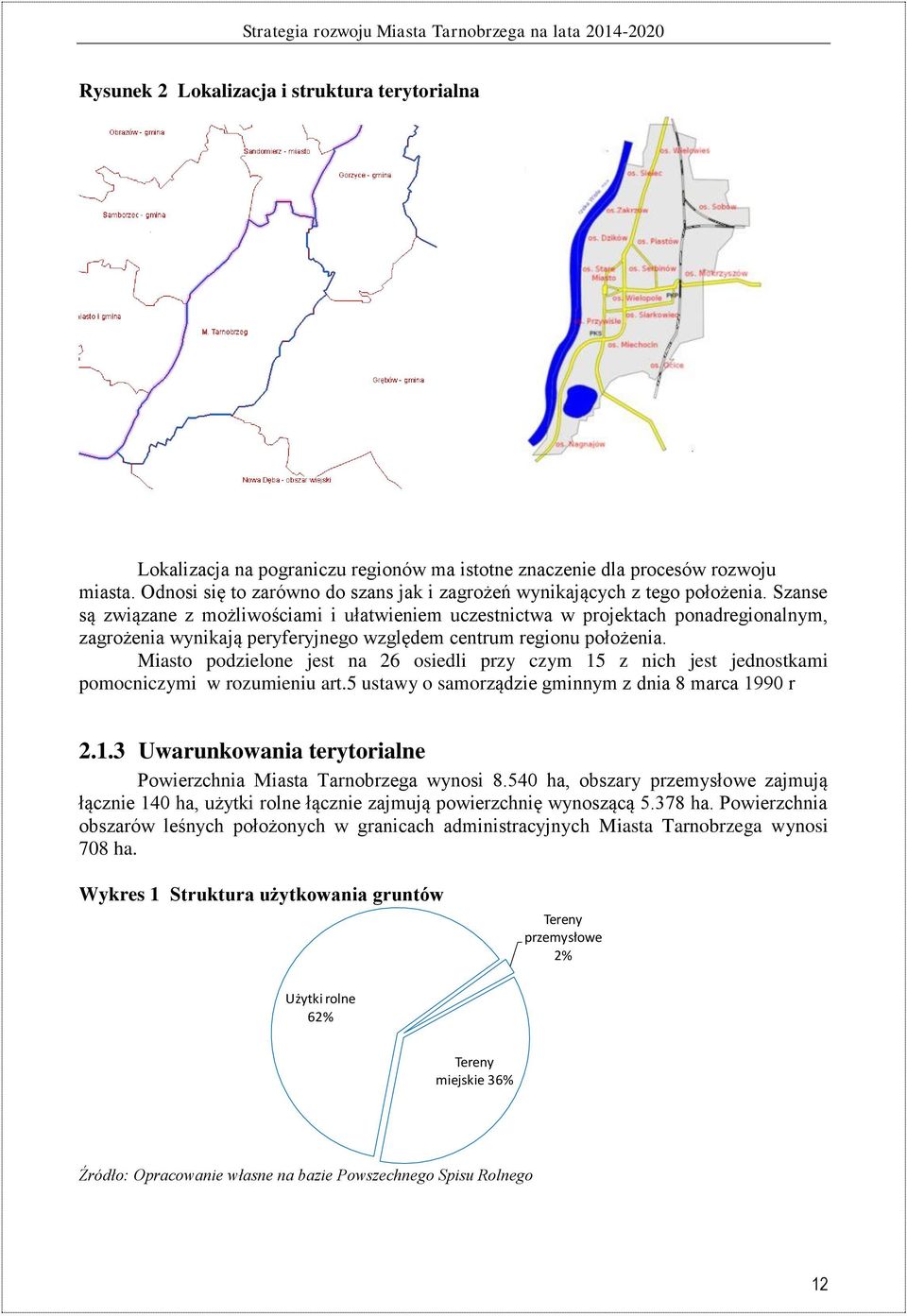 Szanse są związane z możliwościami i ułatwieniem uczestnictwa w projektach ponadregionalnym, zagrożenia wynikają peryferyjnego względem centrum regionu położenia.