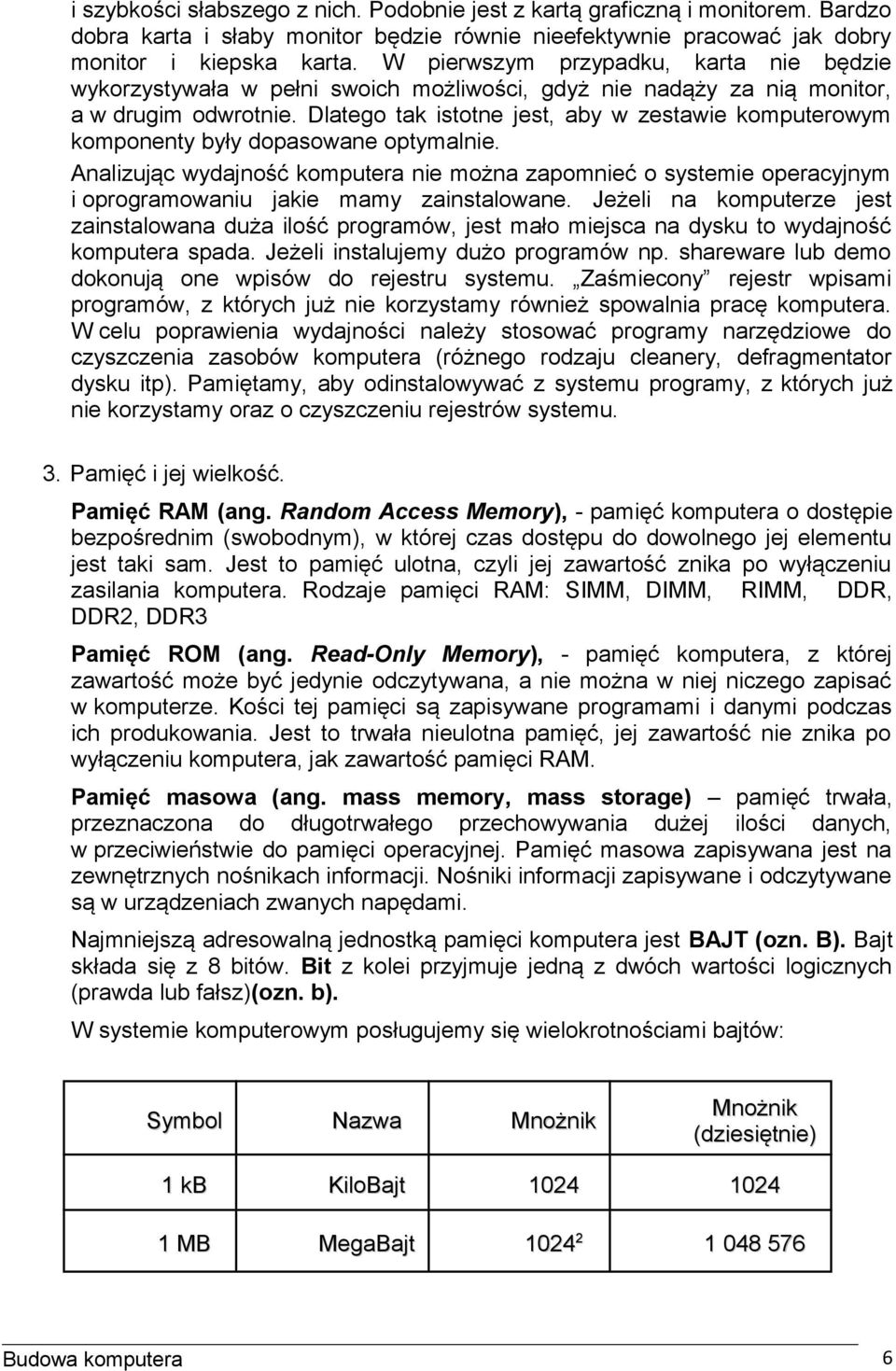 Dlatego tak istotne jest, aby w zestawie komputerowym komponenty były dopasowane optymalnie.