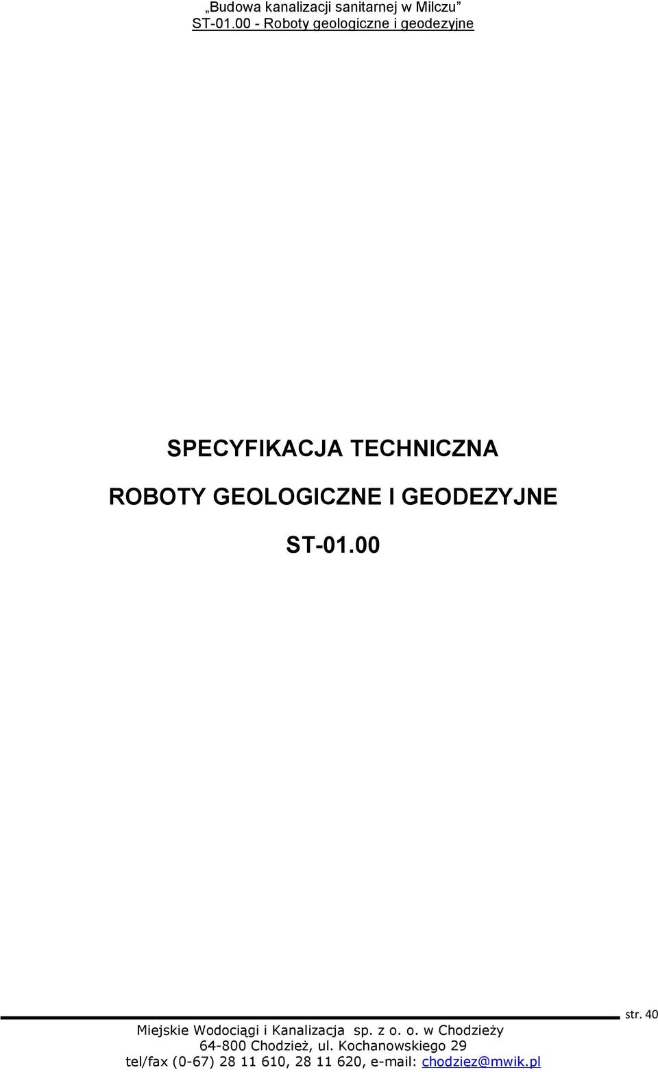 GEOLOGICZNE I