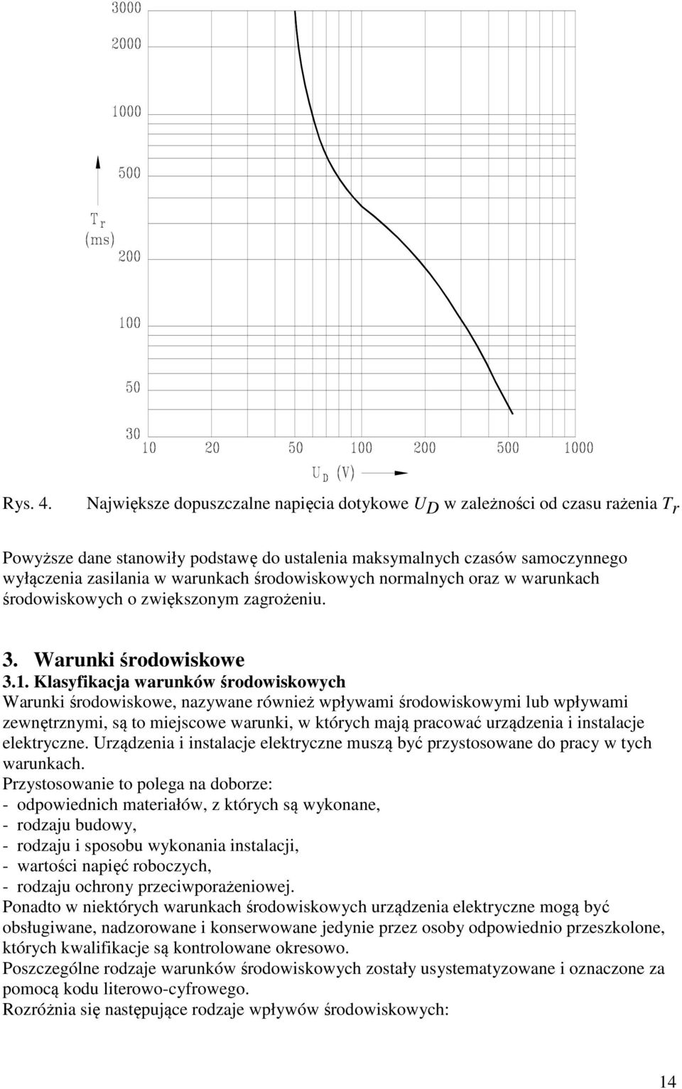 środowiskowych normalnych oraz w warunkach środowiskowych o zwiększonym zagrożeniu. 3. Warunki środowiskowe 3.1.