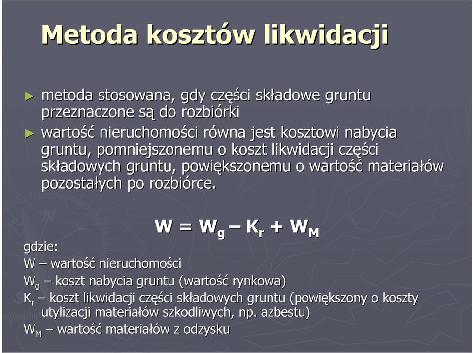 pozostałych po rozbiórce. rce.