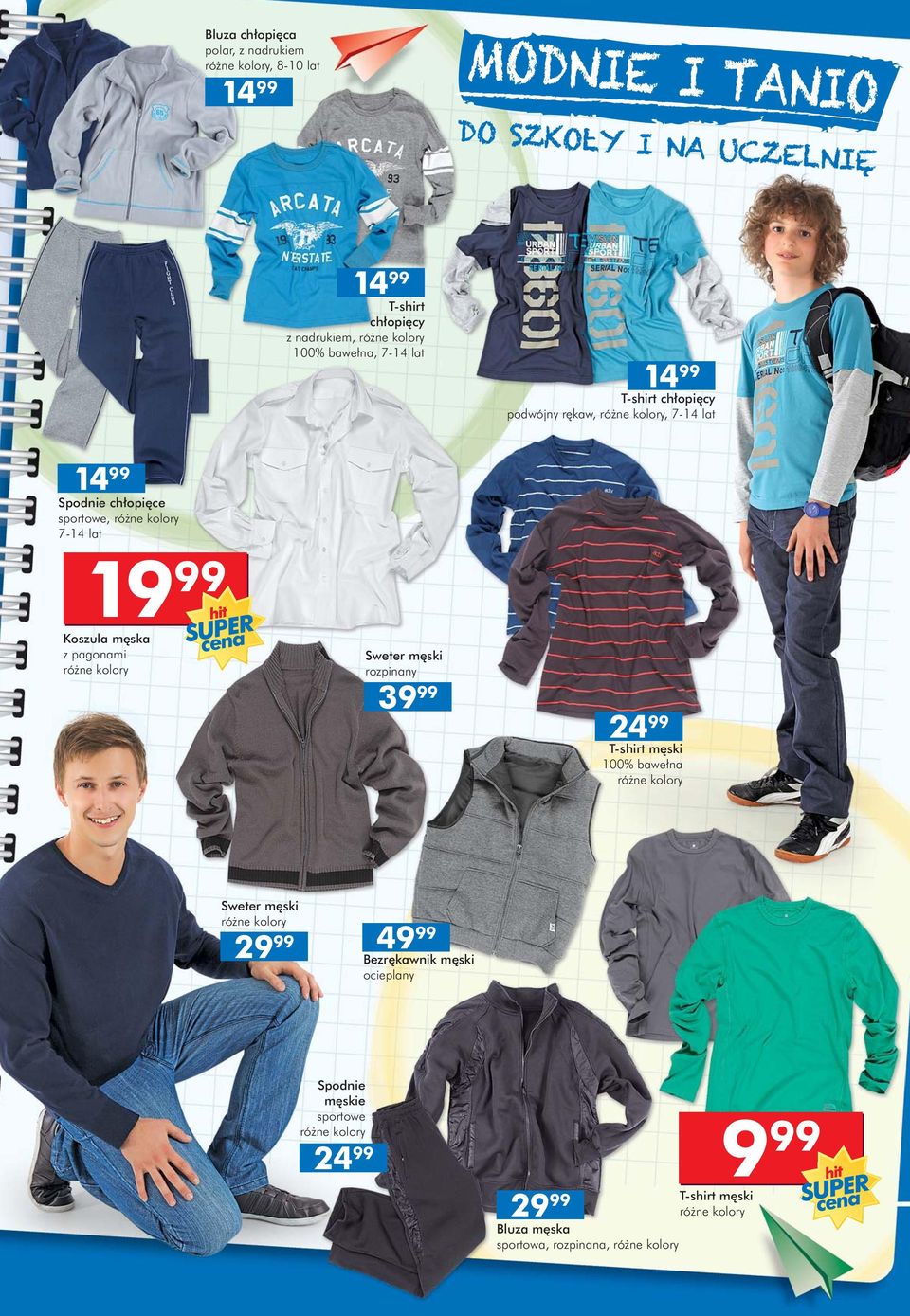 męska z pagonami Sweter męski rozpinany 3 2 T-shirt męski 100% bawełna Sweter męski 2 4