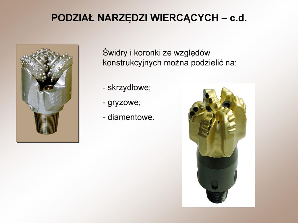 konstrukcyjnych można podzielić