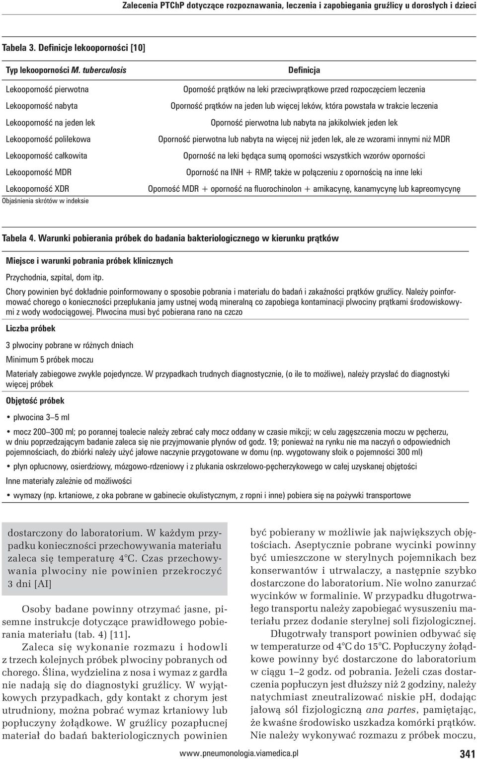 Definicja Oporność prątków na leki przeciwprątkowe przed rozpoczęciem leczenia Oporność prątków na jeden lub więcej leków, która powstała w trakcie leczenia Oporność pierwotna lub nabyta na