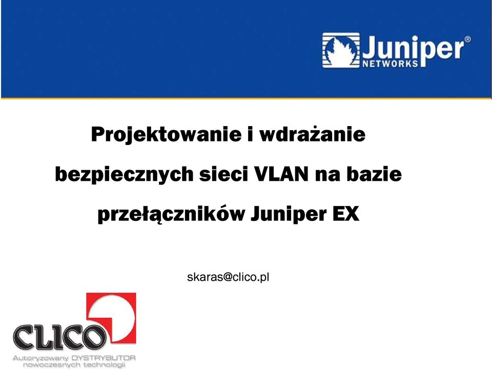 sieci VLAN na bazie