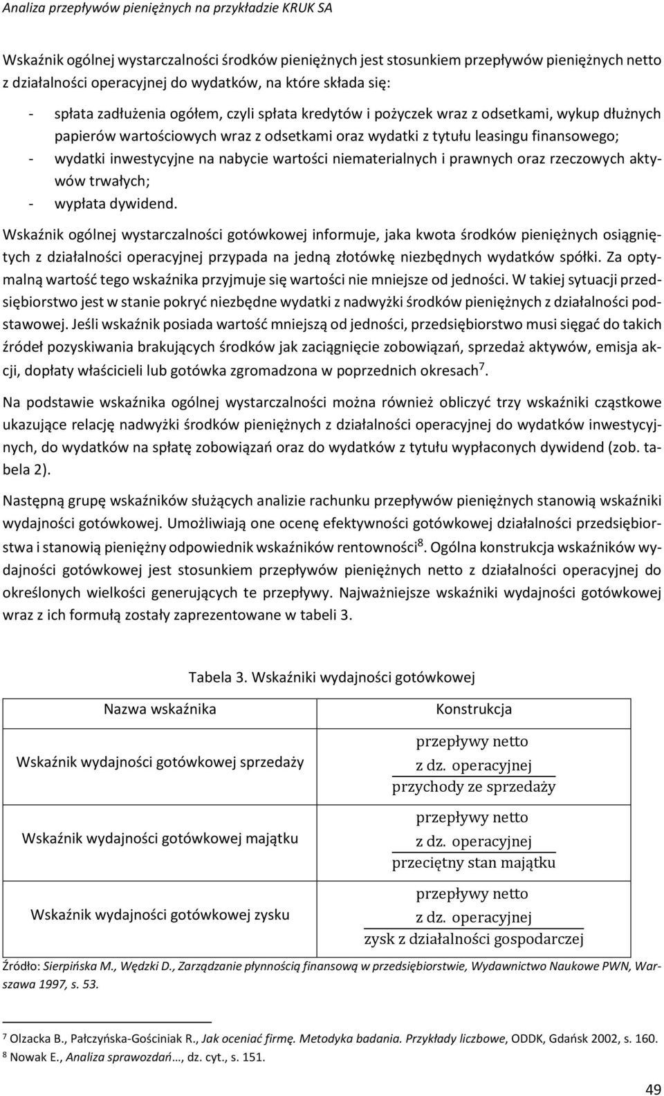 prawnych oraz rzeczowych aktywów trwałych; - wypłata dywidend.