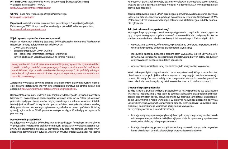 com/ W jaki sposób uzyskać w Niemczech patent?