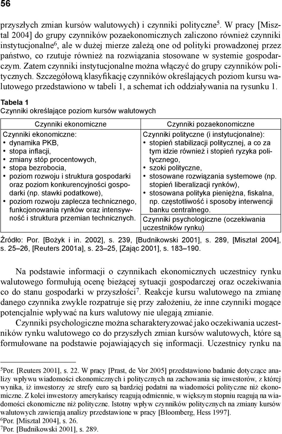 rozwiązania stosowane w systemie gospodarczym. Zatem czynniki instytucjonalne można włączyć do grupy czynników politycznych.