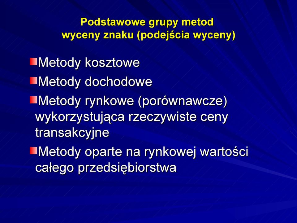 (porównawcze) wykorzystująca rzeczywiste ceny