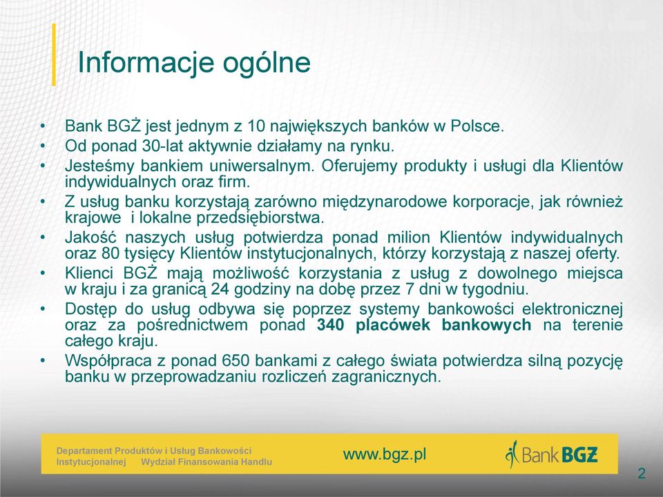 Jakość naszych usług potwierdza ponad milion Klientów indywidualnych oraz 80 tysięcy Klientów instytucjonalnych, którzy korzystają z naszej oferty.