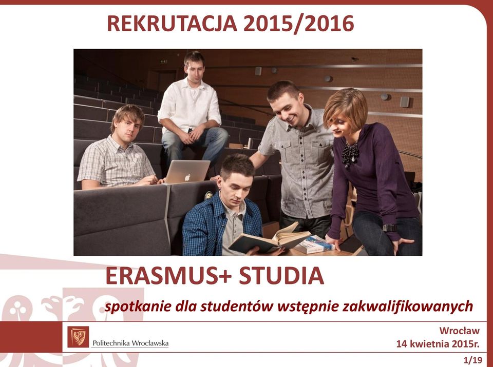 studentów wstępnie