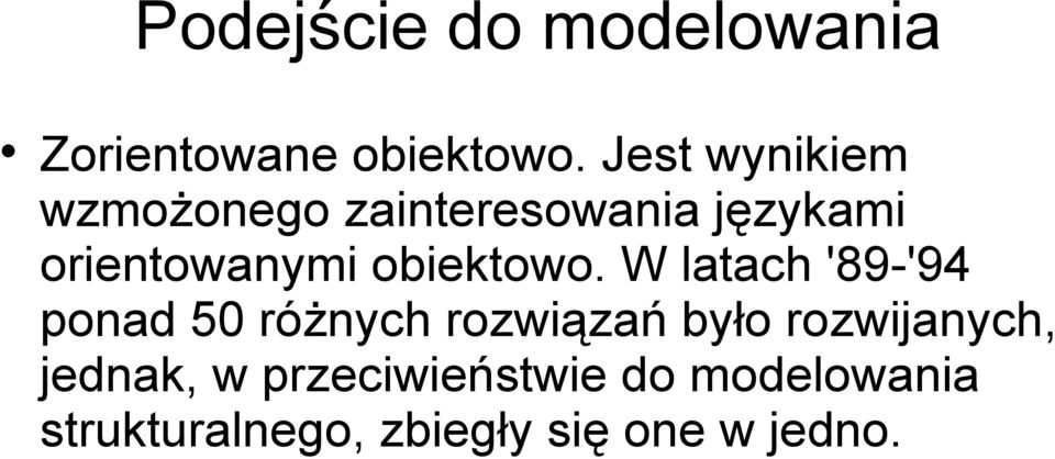 obiektowo.