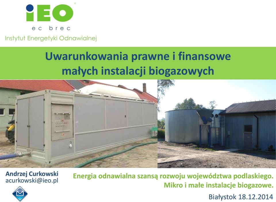 pl Energia odnawialna szansą rozwoju województwa