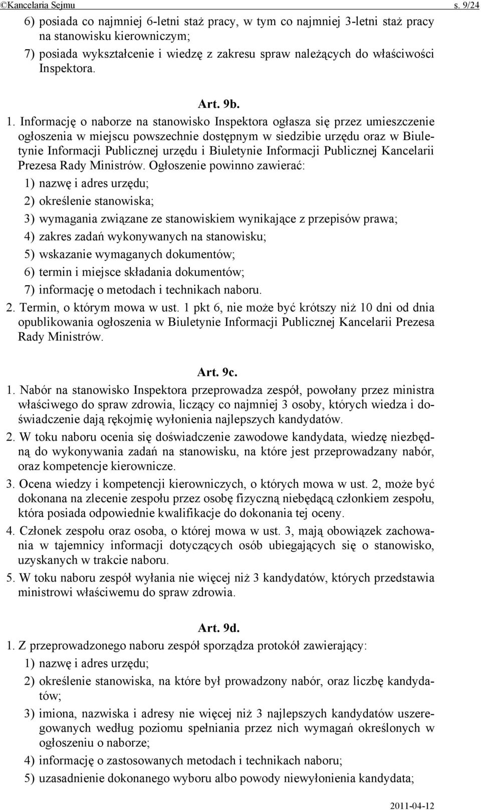 Art. 9b. 1.