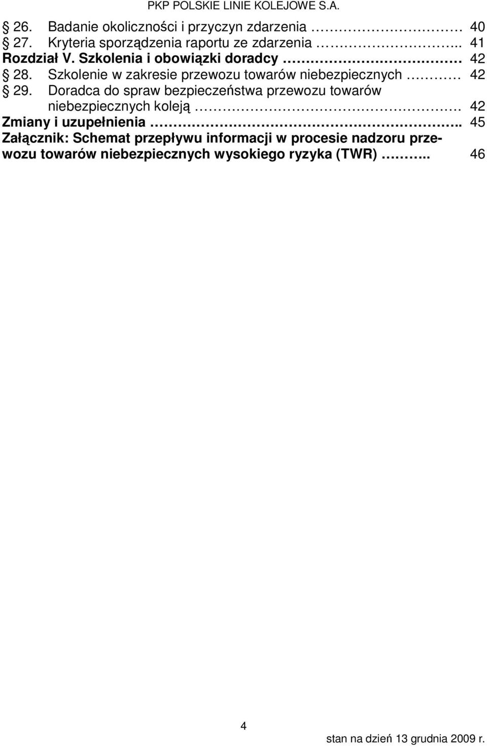 Szkolenie w zakresie przewozu towarów niebezpiecznych 42 29.