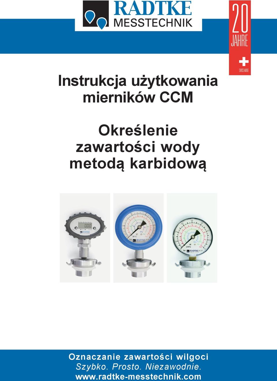 karbidową Oznaczanie zawartości wilgoci