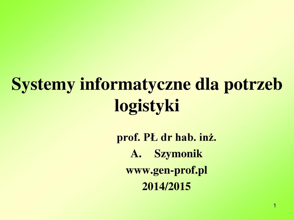 PŁ dr hab. inż. A.