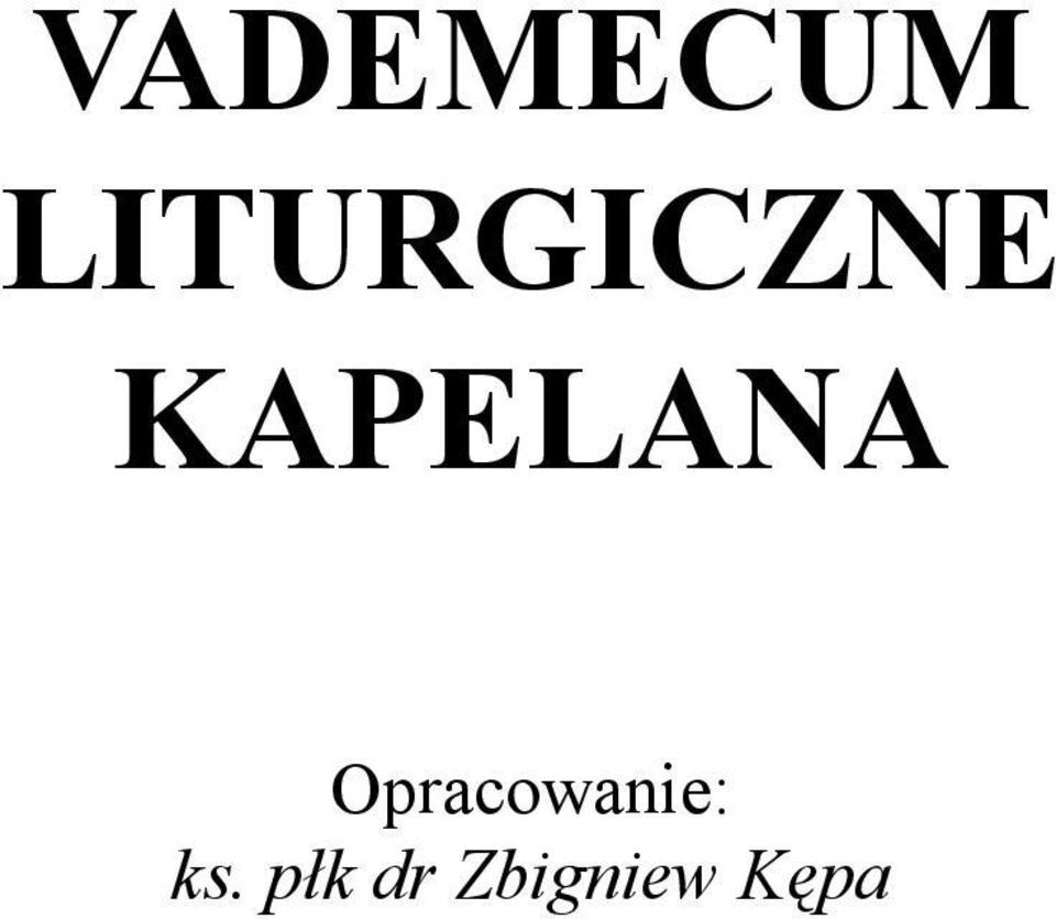 KAPELANA