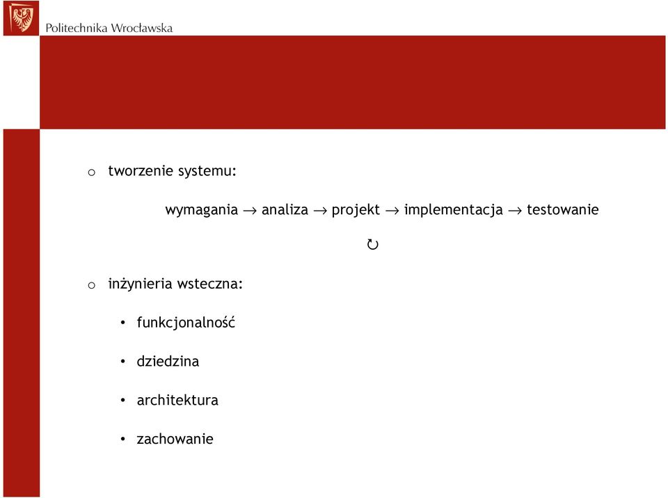 testowanie o inżynieria wsteczna: