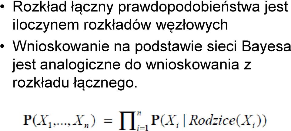 Wnioskowanie na podstawie sieci Bayesa