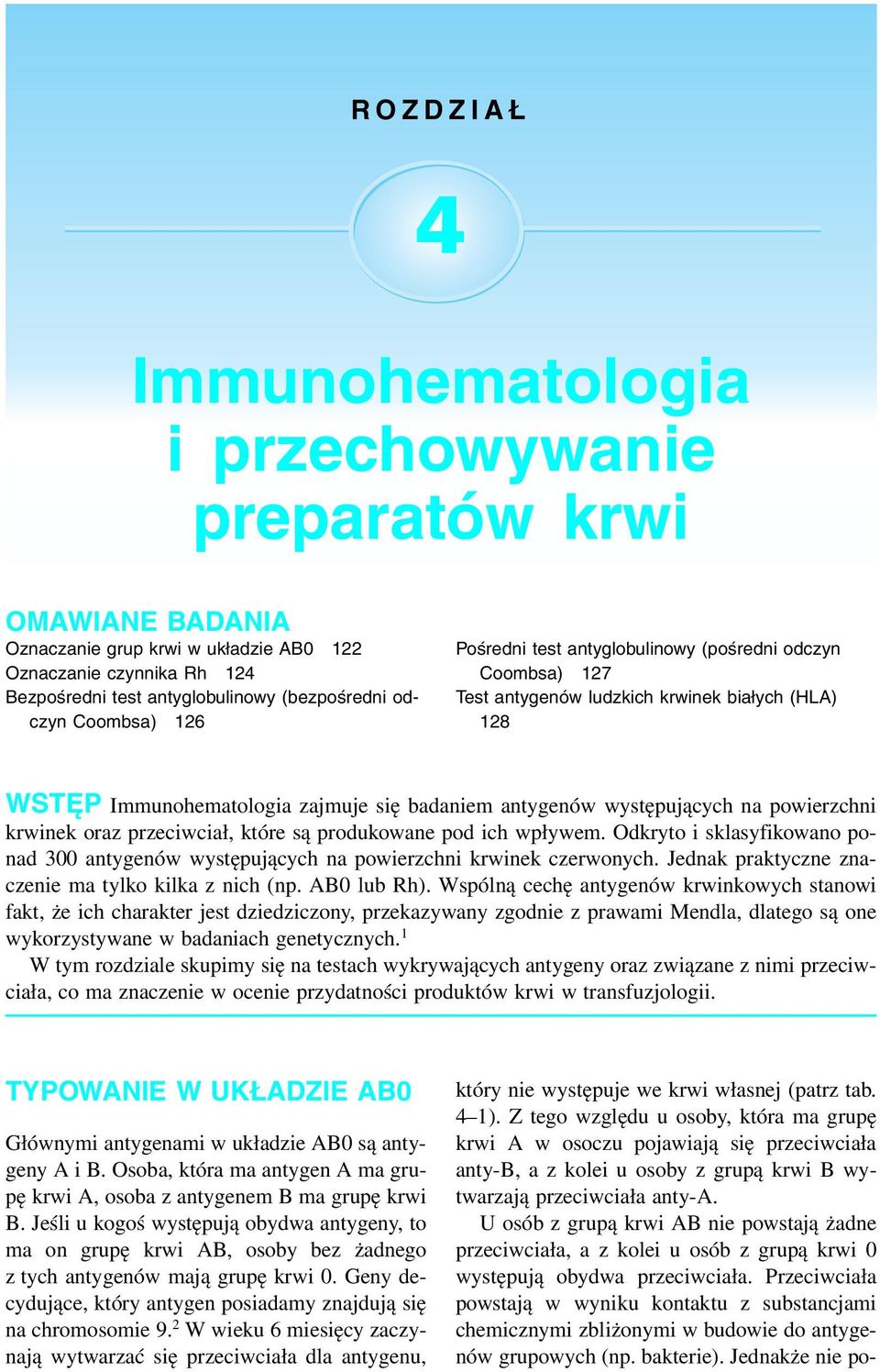 Immunohematologia i przechowywanie preparatów krwi - PDF Free Download