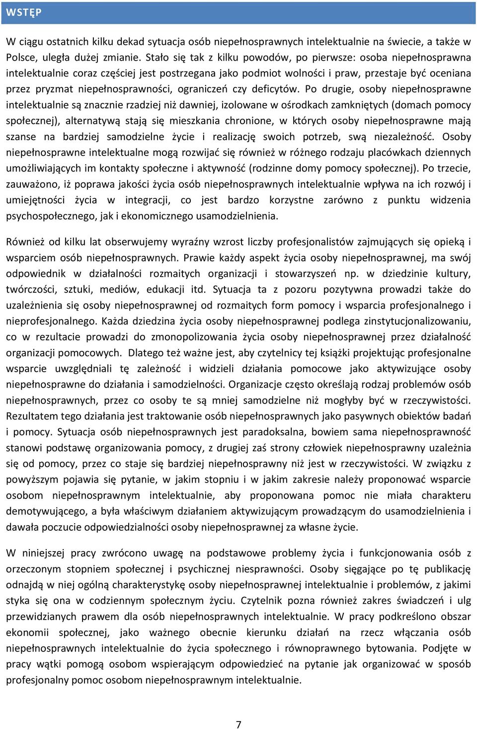 ograniczeo czy deficytów.