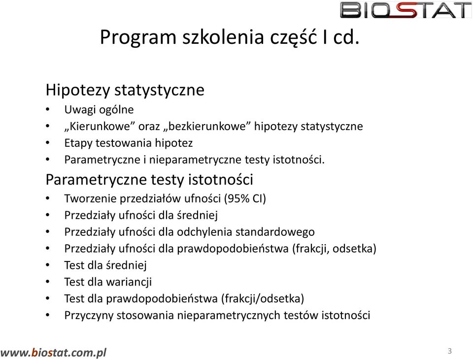 nieparametryczne testy istotności.