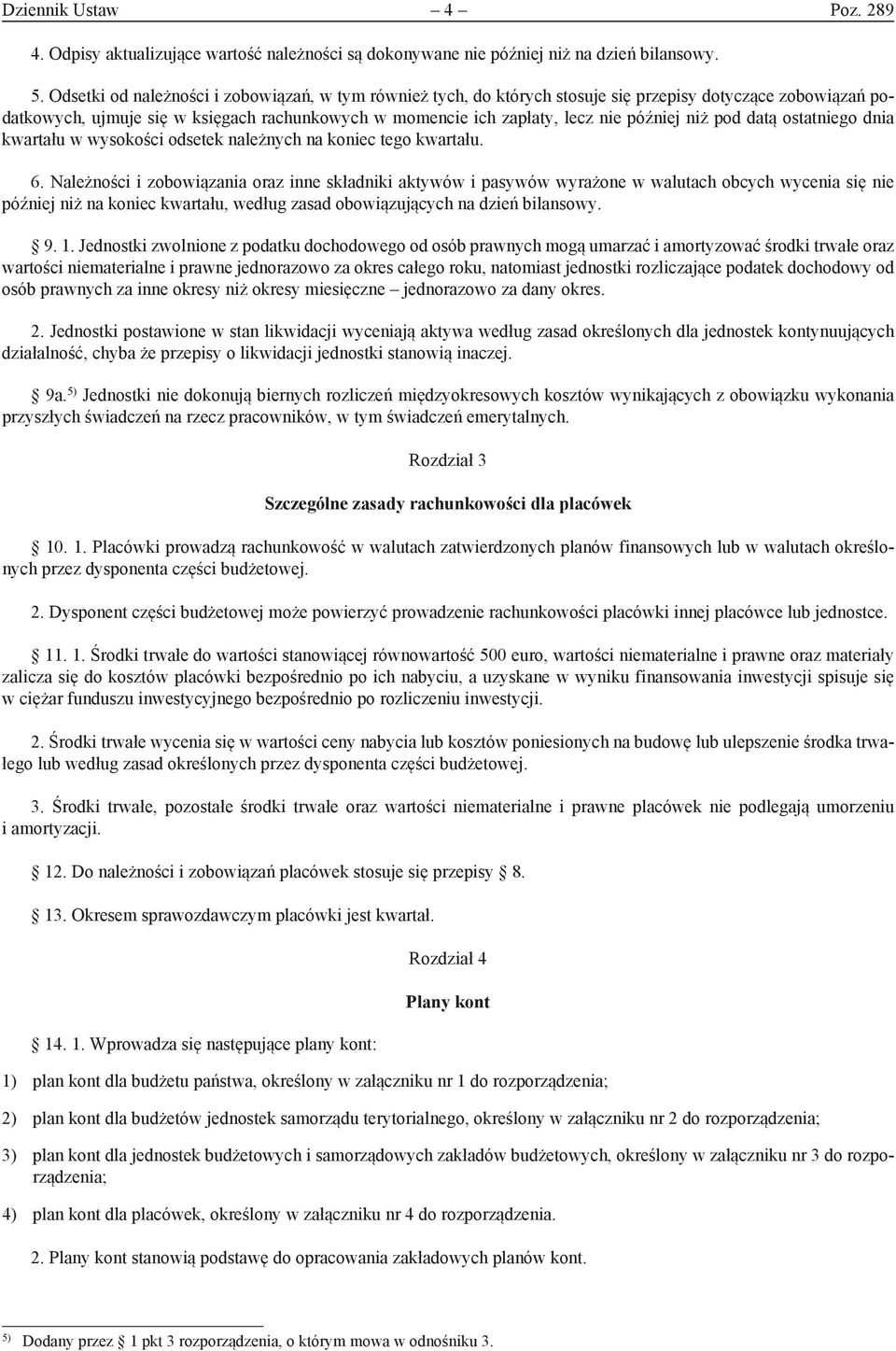 niż pod datą ostatniego dnia kwartału w wysokości odsetek należnych na koniec tego kwartału. 6.