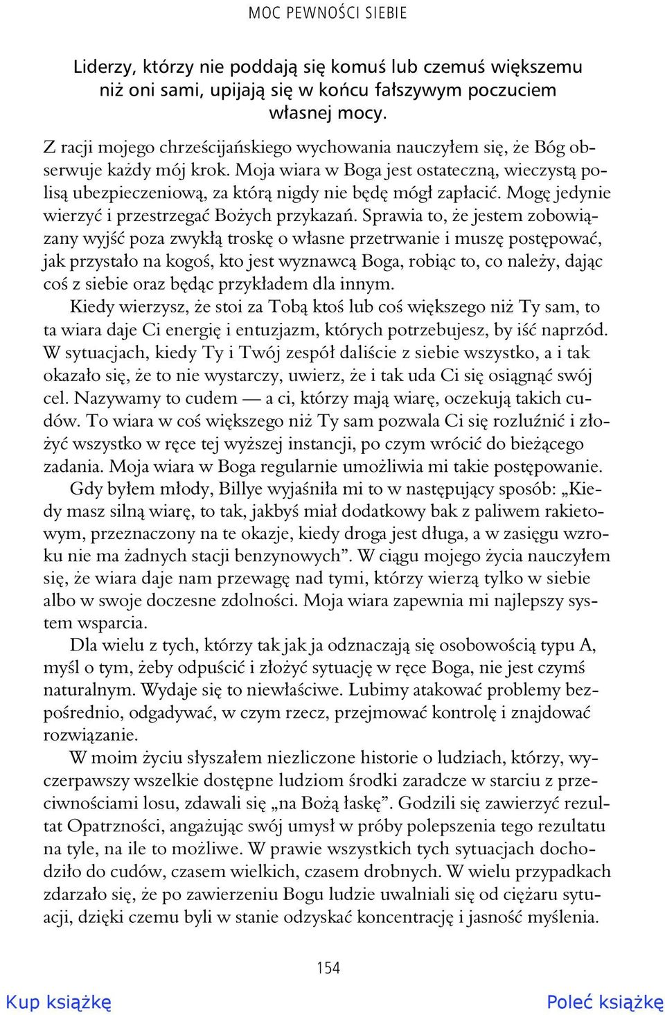 Mog jedynie wierzy i przestrzega Bo ych przykaza.