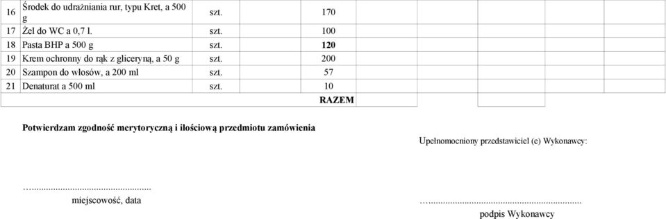 57 21 Denaturat a 500 ml szt.