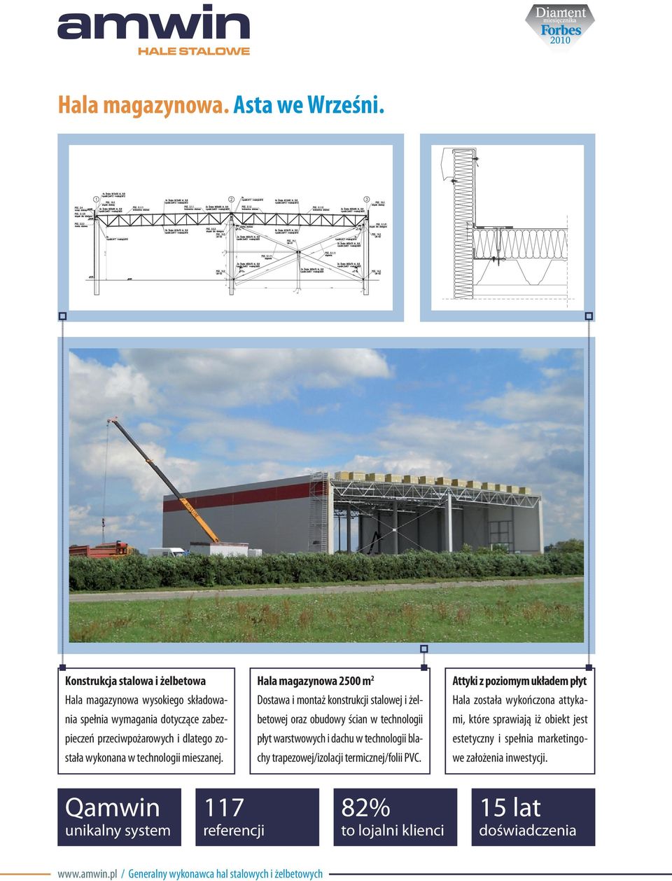 została wykonana w technologii mieszanej.