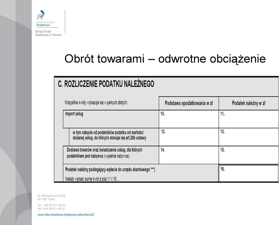 odwrotne